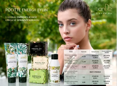 TianDe Pleťový krém s arganovým olejom, 50 g, tiande, recenzia, vlozky, kozmetika, online office