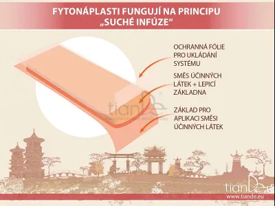 TianDe Kozmetická telová fytonáplasť Zhui Feng Forte, tiande katalog, servisne centrum tiande, moje tiande, produkty tiande, tiande prihlasenie