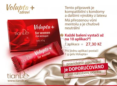 TianDe Volupta + pre ženy, tiande naplaste, tiande vlozky, tiandebeauty, tiandecentrum, tiande