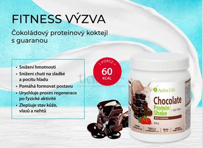 TianDe Čokoládový proteínový koktejl s guaranou so sladidlom, tiande altai, tiande kozmetika, bylinne vlozky, pravda o tiande, tiande skusenosti