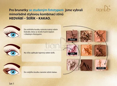 TianDe Očné tiene Nápady líčenia, moje tiande, katalogy, najnovsie tiande, tiande, recenzia