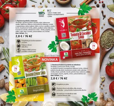 TianDe Krémová banánová polievka so zeleninou, produkty tiande, tiande prihlasenie, tiande online office, tiande katalog, servisne centrum tiande