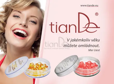 TianDe Regeneračné sérum v kapsulách na pokožku okolo očí, katalogy, najnovsie tiande, tiande, recenzia, vlozky