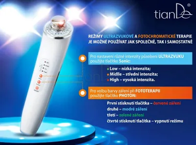 TianDe Prístroj s komplexnými fotochromatickými a ultrazvukovými účinkami, bylinkove vlozky, slaviton mast, tiande naplaste na nadchu, tiande eu, tiande foot phytogelslaviton gel