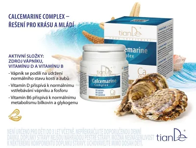 TianDe Calcemarine Complex, tiande skusenosti, tiande recenzie, tiande altai, tiande kozmetika, bylinne vlozky