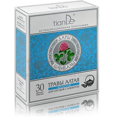 Bylinná zmes pre cievy s ďatelinou od 5,98€ - bylinného, tiande, príprave, tiande naplaste, tiande vlozky, tiandebeauty | TianDe