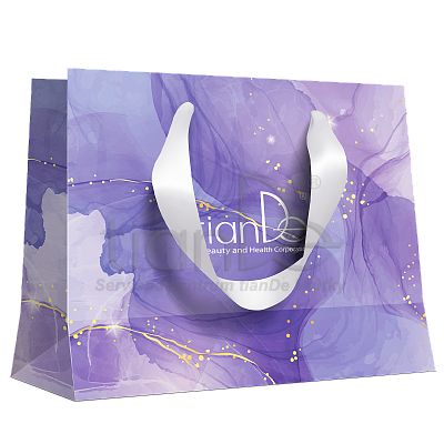 Papierová taška (fialová) 280*100*230 od 1,35€ - papierová, fialová, produkty, pravda o tiande, tiande skusenosti, tiande recenzie | TianDe