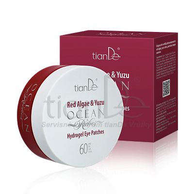 Hydrogélové náplasti na oči s červenými riasami a Yuzu od 14,95€ - vrásky, hydrogélové, mladistvý, naplaste wutong, bylinkove vlozky, slaviton mast | TianDe