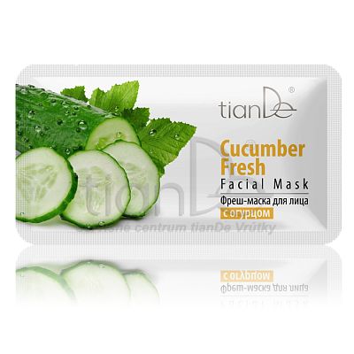 Osviežujúca pleťová maska s uhorkou od 1,63€ - darujte, svojej, zelenú, najnovsie tiande, tiande, recenzia | TianDe