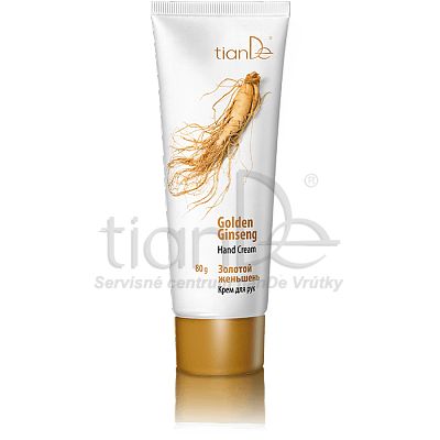 Krém na ruky Zlatý ženšen od 2,21€ - zjemňuje, chráni, buniek, tiande sk, tiande recenzie, tiande naplaste | TianDe