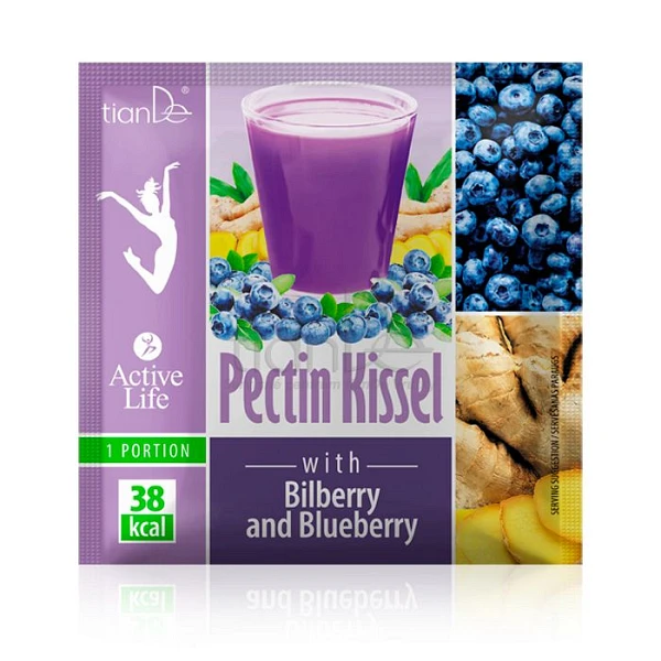 Pektínový kysel s brusnicou a čučoriedkami od 1,82€ - obsahuje, prášku, pektínový, online office, moje tiande, katalogy | TianDe