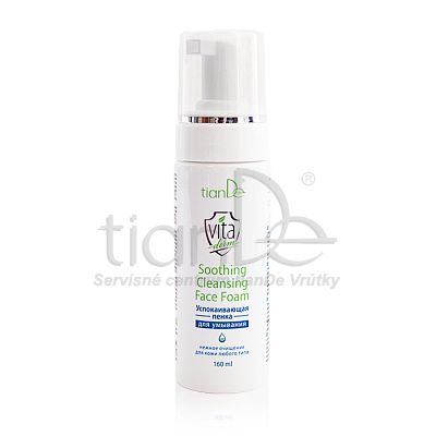 Upokojujúca čistiaca pleťová pena od 13,98€ - čistenie, fytoštít, jemnej, tiande naplaste, tiande vlozky, tiandebeauty | TianDe